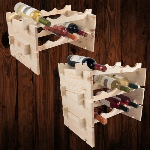 Portabottiglie vino legno - vino, in