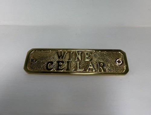 Insegna vintage ottone - vintage,