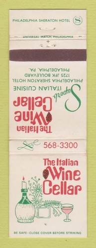 Copertina matchbook cantina - -,
