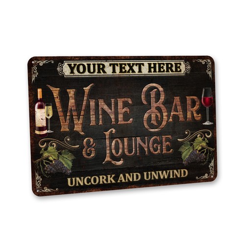 Insegna wine bar - wine,