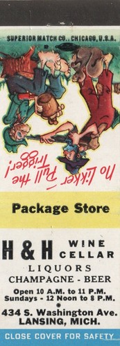 Vintage matchcover cantina - vintage,